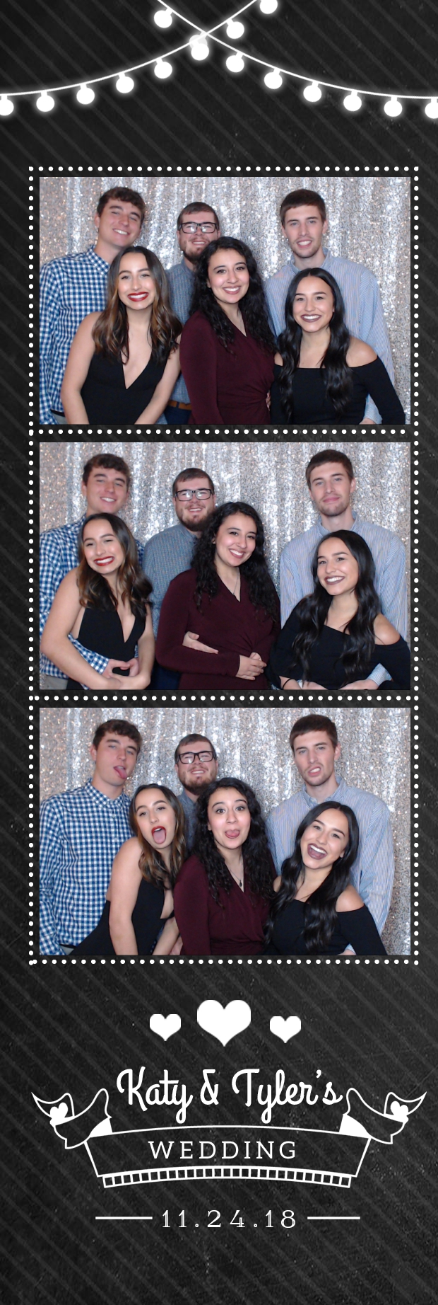 Katy and Tyler's wedding  | View more photos from the event at gallery.photoboothbillings.com/u/PhotoBoothBillings/Katy-and-Tylers-wedding